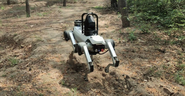 Бионический робот собака DEEP Robotics X10