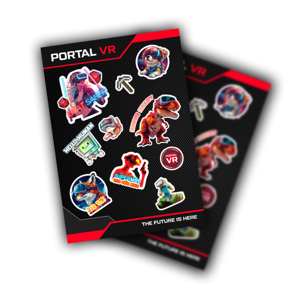 Комплект стикерпак "Динозавр", размер A5, 100 шт.