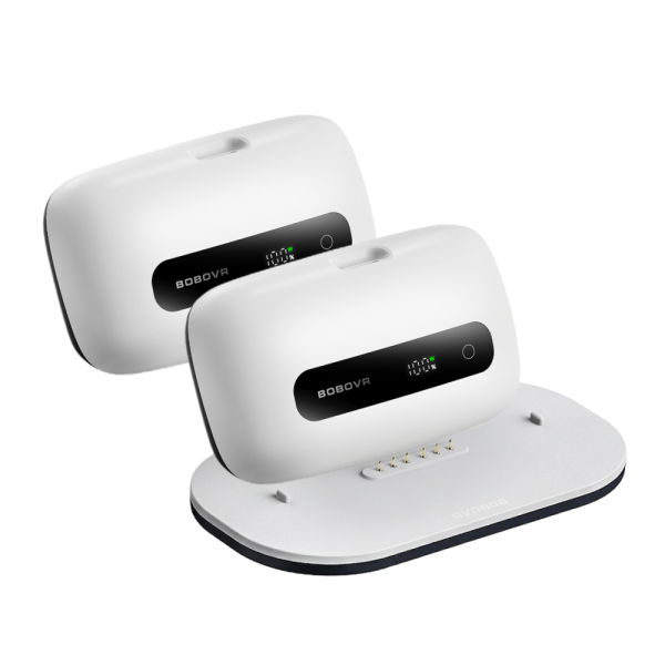 Два сменных аккумулятора BOBOVR BM60 и док-станция для M3 и M3 Pro Plus емкостью 6500 мАч