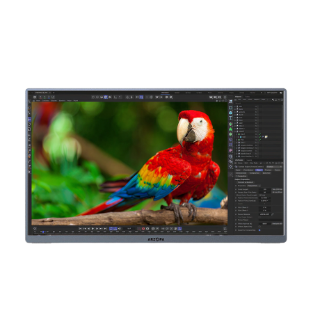 Портативный монитор ARZOPA  A3C Pro 13.3" 1080p OLED FHD 60Hz, серый c защитным чехлом