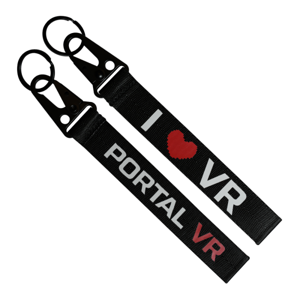 Набор брелок-локер черный Portal VR I LOVE VR, 20шт.