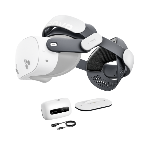 Крепление BOBOVR M3 Pro Plus Battery Head Strap для Oculus Quest 3/3S