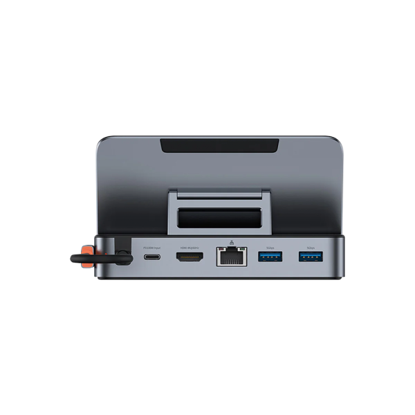 Док-станция Baseus GamerX для Steam Deck (HDMI 4K / USB 3.0 x 3 / RJ45 / Type-C 100W)