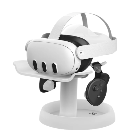 Подставка AMVR для VR шлема Oculus Quest 3 / Quest 2 / Quest Pro / PICO 4, белая