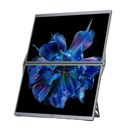 Портативный раскладной монитор ARZOPA E1 15.6" 1080p FHD 60Hz, серый