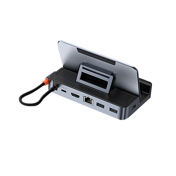 Док-станция Baseus GamerX для Steam Deck (HDMI 4K / USB 3.0 x 3 / RJ45 / Type-C 100W)
