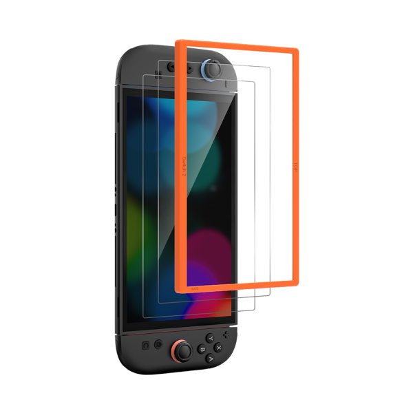 Защитное стекло TRANSNOVO с рамкой для Nintendo Switch 2
