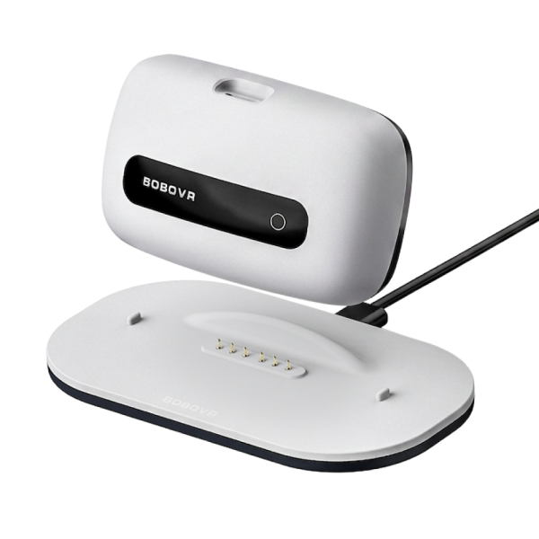 Один сменный аккумулятор BOBOVR BM60 и док-станция для M3 и M3 Pro Plus емкостью 6500 мАч