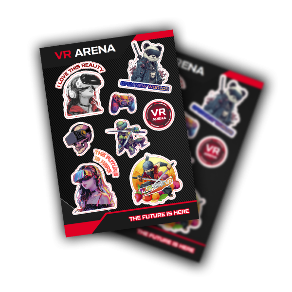 Комплект стикерпак "Панда", размер A5, 100 шт.