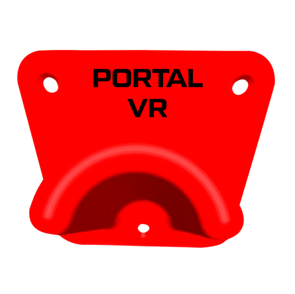 Крепление для VR шлема одинарное (3D печать) красный