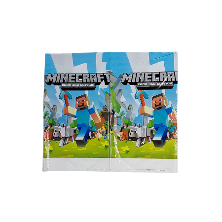 Скатерть на стол одноразовая Minecraft 108x180 см