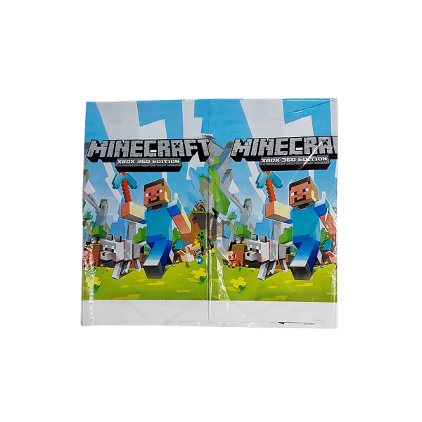 Скатерть на стол одноразовая Minecraft 108x180 см