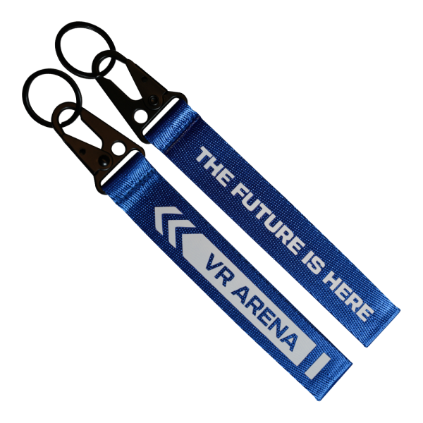 Набор брелок-локер синий VR Arena THE FUTURE IS HERE, 20шт.