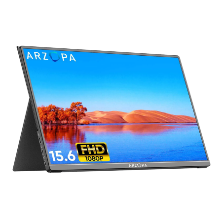 Портативный монитор ARZOPA  A1GAMUT 15.6" 1080p FHD 60Hz, черный