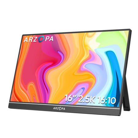Портативный монитор ARZOPA Z1RC 16.0" 2.5K QHD 60Hz, черный
