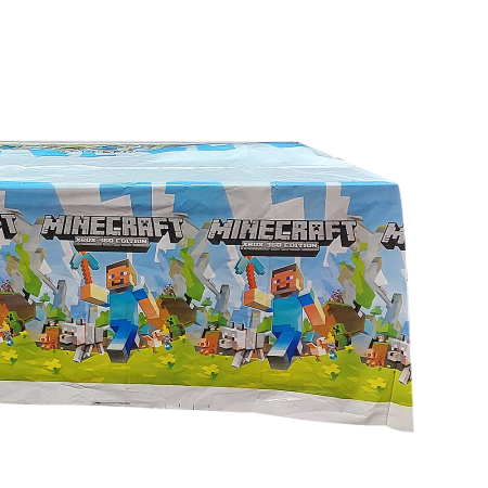 Скатерть на стол одноразовая Minecraft 108x180 см