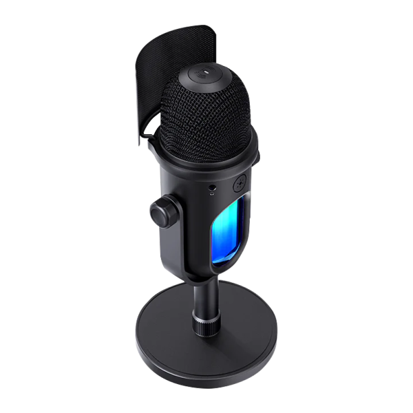 Конденсаторный USB-микрофон Syntech RGB для компьютера игровой, стримов, записи подкастов