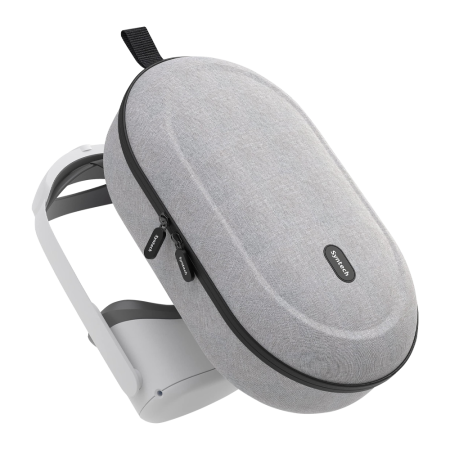 Кейс чехол для Oculus Quest 2/3 PICO 4 / Apple Vision Pro Syntech Hard Carrying Case L серый