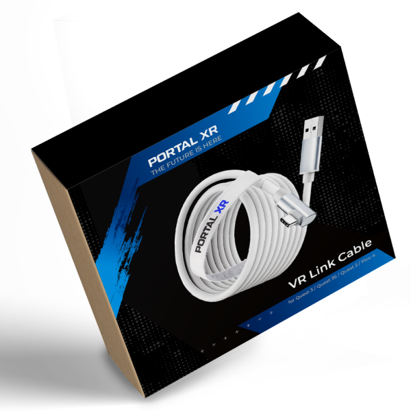 Кабель PORTAL XR VR Link Cable для Oculus Quest 3 / Quest 3S / Quest 2 / Pico 4 (5 метров)