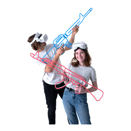 Неоновая вывеска Автомат синяя (120х30)