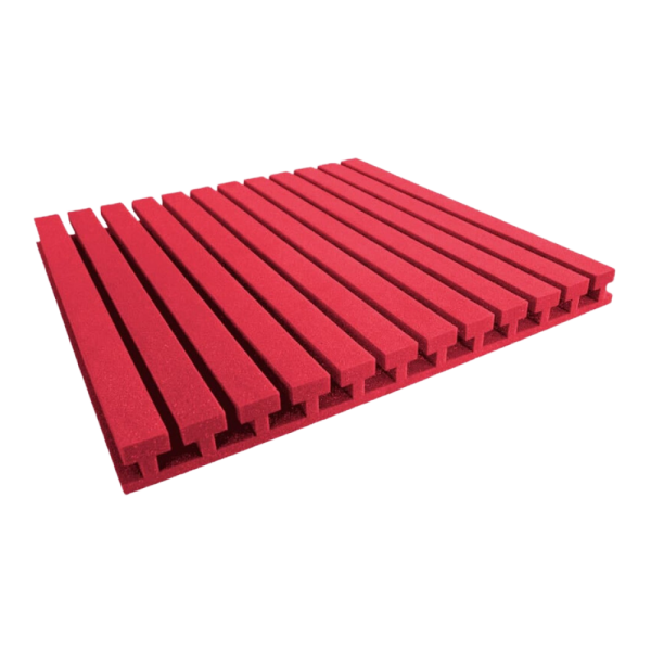 Поролон акустический красный 50х50 см