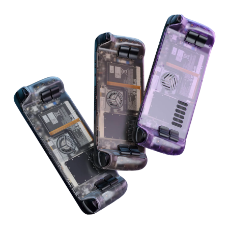 Задняя панель JSAUX для Valve Steam Deck OLED прозрачная