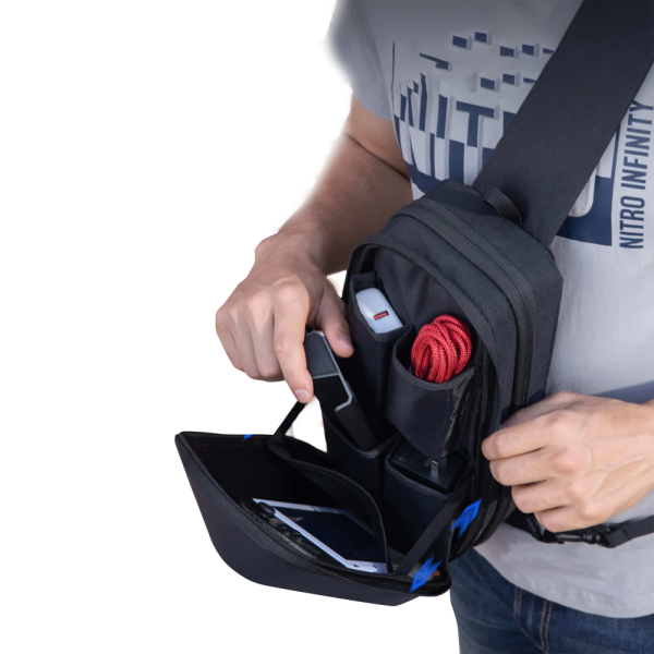 Сумка через плечо JSAUX для портативной консоли Valve Steam Deck / OLED / Nintendo Switch / PS Porta