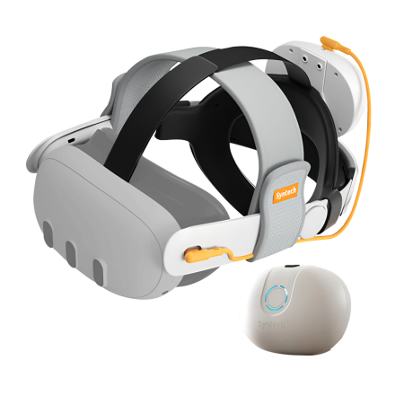 Крепление для Oculus Quest 3 с двумя аккумуляторами Syntech Head Strap with Battery