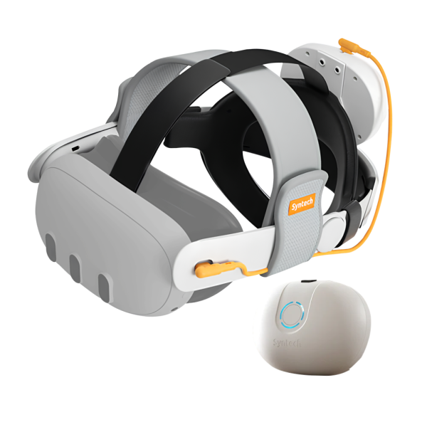 Крепление для Oculus Quest 3 с двумя аккумуляторами Syntech Head Strap with Battery